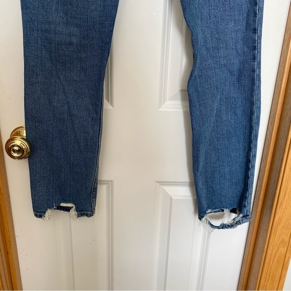 Abercrombie and Fitch Curve Love Skinny High Rise Jeans Size 26 Long - Picture 5 of 7